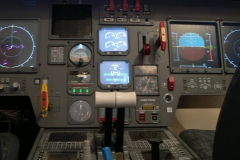 Cabine Falcon 2000 vue façade / Pedestal