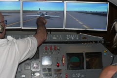 Roulage derriere d'autres avions